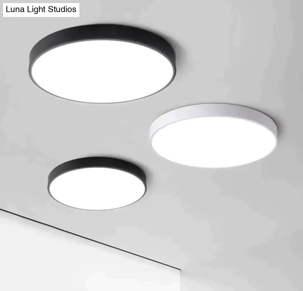 Led Ceiling Light Modern Panel Lamp Lighting Fixture Surface Mount Flush Remote Control