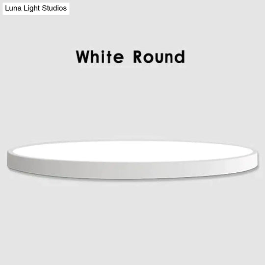 Led Ceiling Light Modern Panel Lamp Lighting Fixture Surface Mount Flush Remote Control