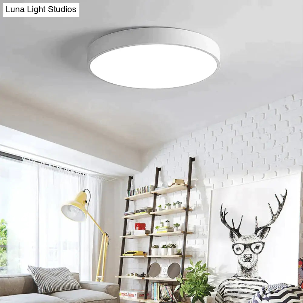 Led Ceiling Light Modern Panel Lamp Lighting Fixture Surface Mount Flush Remote Control