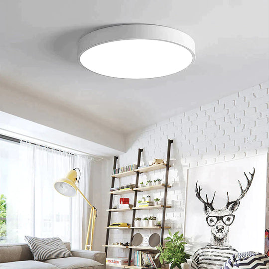 Led Ceiling Light Modern Panel Lamp Lighting Fixture Surface Mount Flush Remote Control