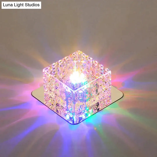 Led Ceiling Light Surface Mounted Crystal Aisle Lamp Lustre Modern For Living Room Indoor Bedroom