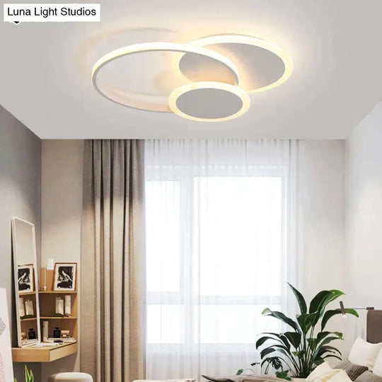 Led Ceiling Lights Living Room Bedroom Round Square Design Lighting Fixtures Dimmable Modern Dome