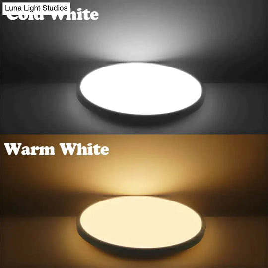 Led Ceiling Lights Modern Leds Lamp Light Fixtures Round Panel Lamps 12W 24W For Living Room Kitchen