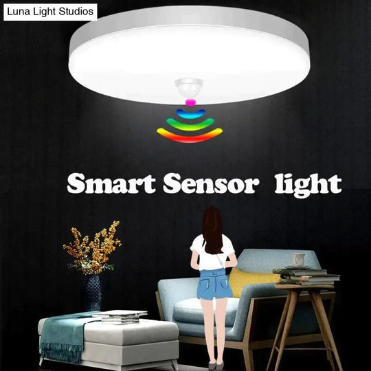 Led Ceiling Lights Motion Sensor Lamp 12W 18W 20W 30W 50W Modern Lamps Surface Mounted For Home