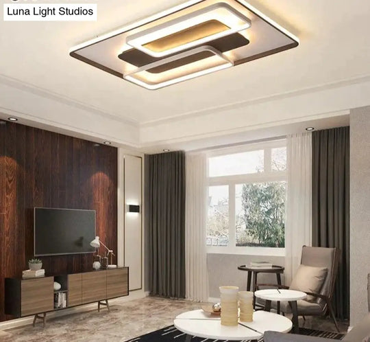 Led Ceiling Lights Surface Mount Modern Living Room For Bedroom Support Remote Control Led Lamps