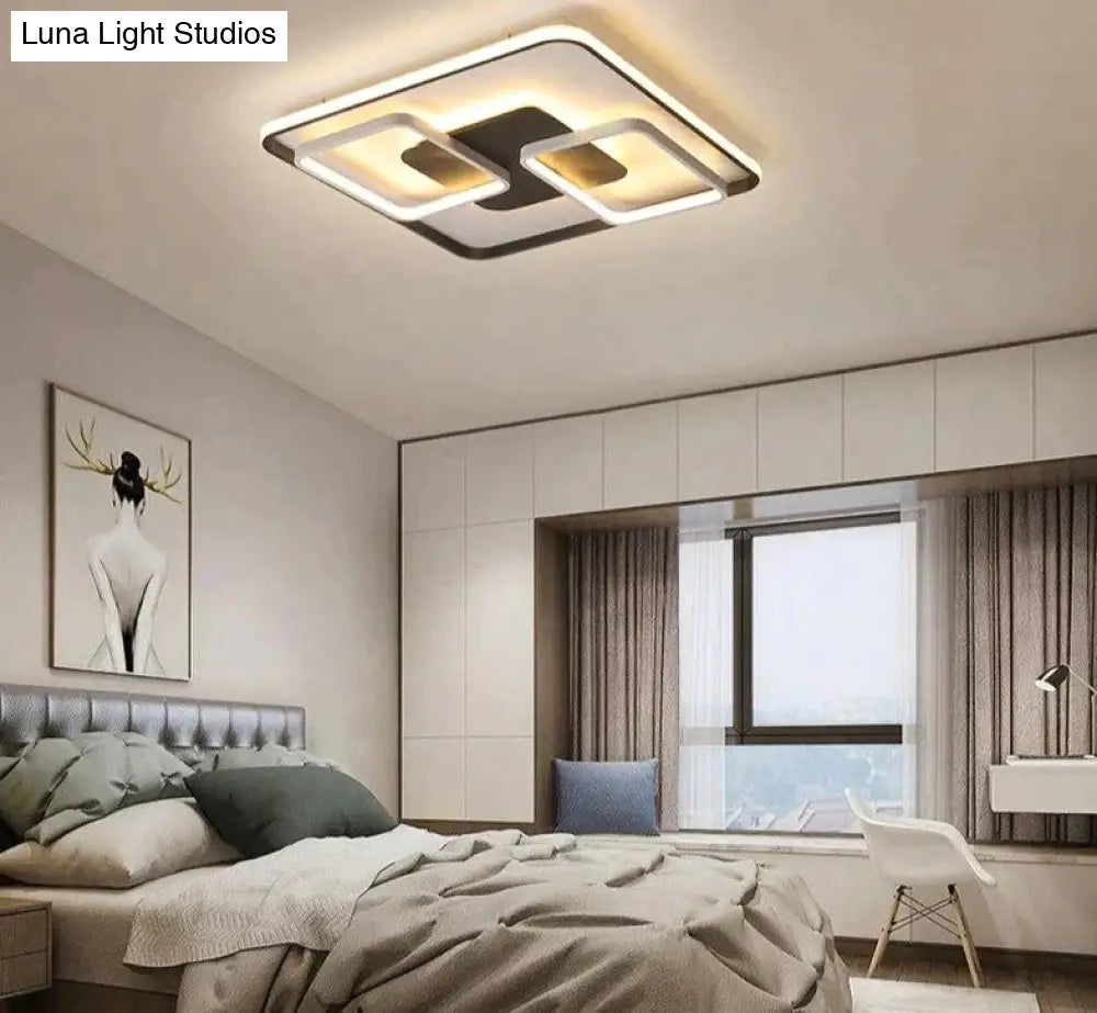 Led Ceiling Lights Surface Mount Modern Living Room For Bedroom Support Remote Control Led Lamps