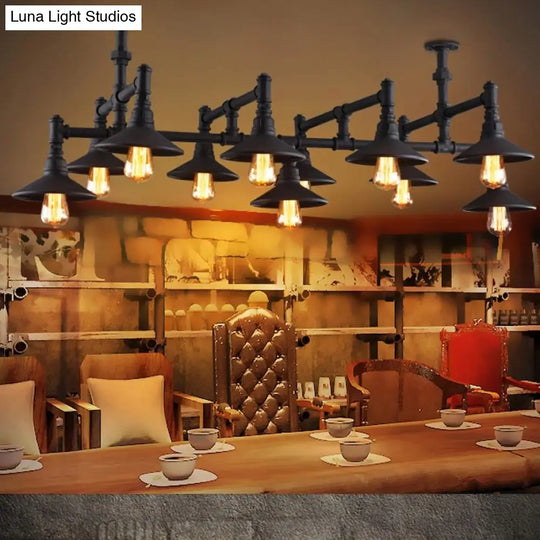 Led E27 Rustic Iron Pipe Led Lamp.led Light.pendant Lights.led Pendant Lamp For Foyer Dinning Room