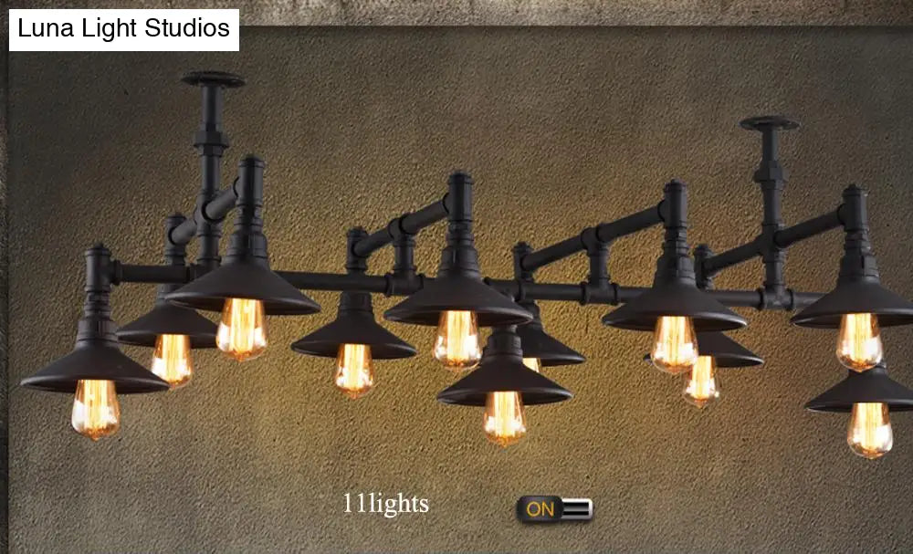 Led E27 Rustic Iron Pipe Led Lamp.led Light.pendant Lights.led Pendant Lamp For Foyer Dinning Room