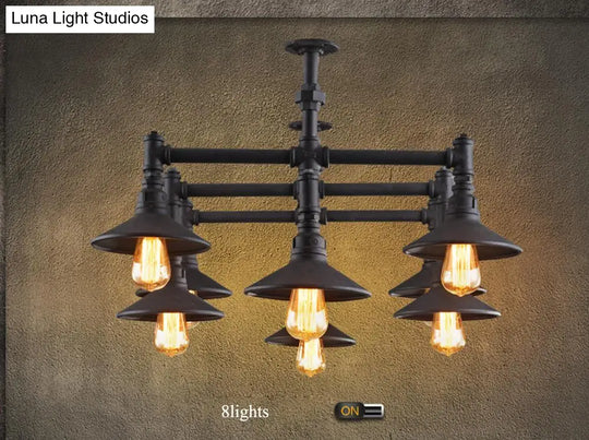 Led E27 Rustic Iron Pipe Led Lamp.led Light.pendant Lights.led Pendant Lamp For Foyer Dinning Room