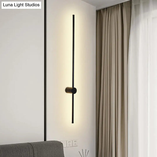 Led Metal Wall Sconce - Modern Minimalist Indoor Lighting