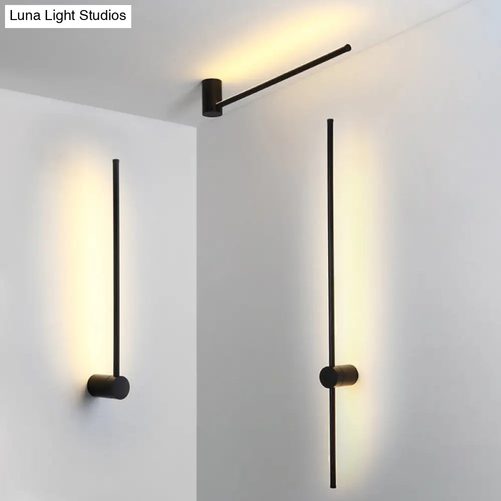 Led Metal Wall Sconce - Modern Minimalist Indoor Lighting