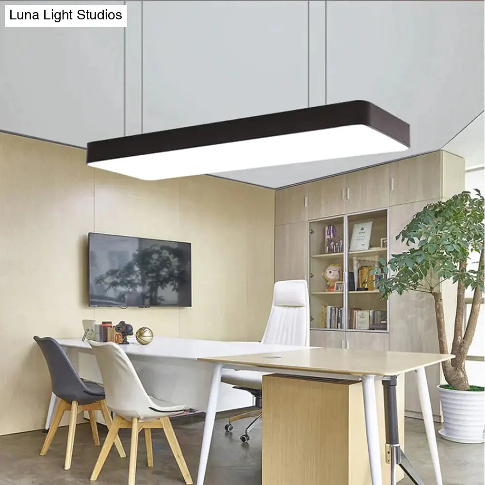 Led Modern Ceiling Light Lam Surface Mount Flush Panel Rectangle Lighting For Home And Commercial