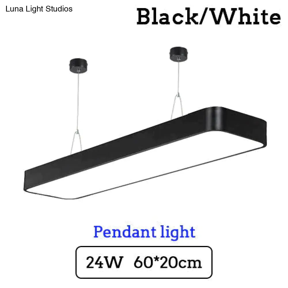 Led Modern Ceiling Light Lam Surface Mount Flush Panel Rectangle Lighting For Home And Commercial