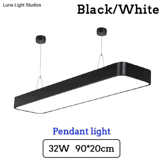 Led Modern Ceiling Light Lam Surface Mount Flush Panel Rectangle Lighting For Home And Commercial