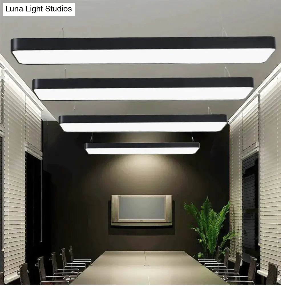 Led Modern Ceiling Light Lam Surface Mount Flush Panel Rectangle Lighting For Home And Commercial