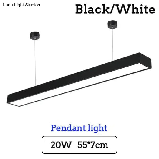 Led Modern Ceiling Light Lam Surface Mount Flush Panel Rectangle Lighting