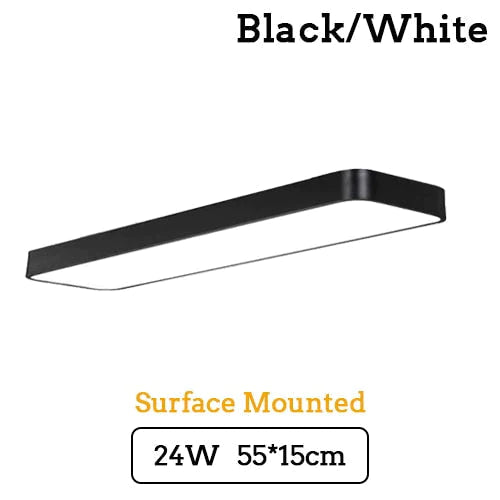 LED Modern Ceiling Light Lam Surface Mount Flush Panel Rectangle Lighting for home and Commercial Use