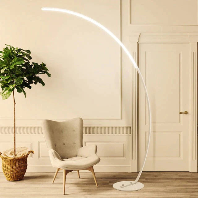 Led modern simple floor lamp standing lamp art decoration nordic style for living room bedroom study room light