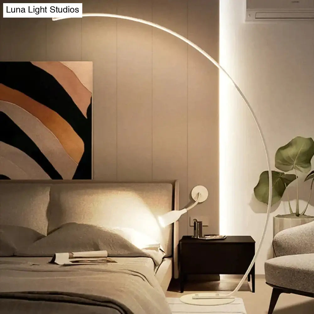 Led Modern Simple Floor Lamp Standing Art Decoration Nordic Style For Living Room Bedroom Study