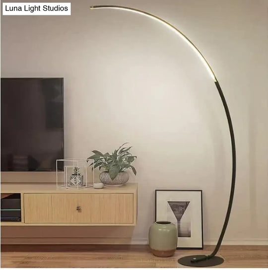 Led Modern Simple Floor Lamp Standing Art Decoration Nordic Style For Living Room Bedroom Study