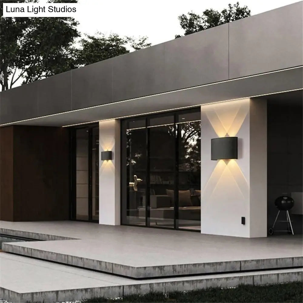 Led Outdoor Waterproof Wall Lamp Led Light Porch Courtyard Garden Lights Balconi Lighting Outdoor