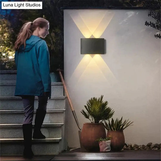 Led Outdoor Waterproof Wall Lamp Led Light Porch Courtyard Garden Lights Balconi Lighting Outdoor