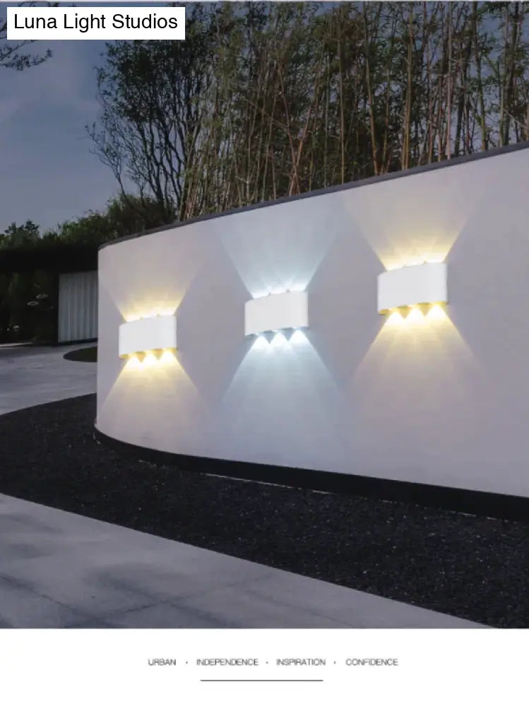 Led Outdoor Waterproof Wall Lamp Led Light Porch Courtyard Garden Lights Balconi Lighting Outdoor