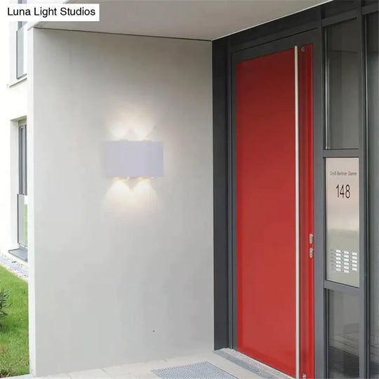 Led Outdoor Waterproof Wall Lamp Led Light Porch Courtyard Garden Lights Balconi Lighting Outdoor