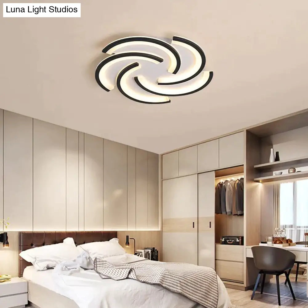 Led Simple Modern Personality Bedroom Ceiling Lamp