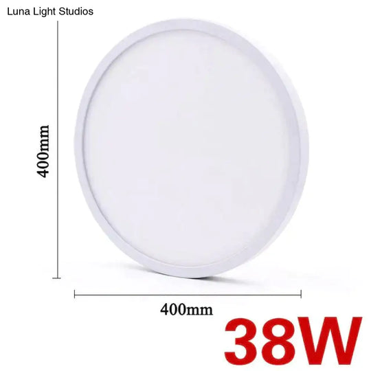 Led Surface Mounted Ceiling Light 24W 28W 38W Lampada Led Lamp White / 38W Warm White Ceiling