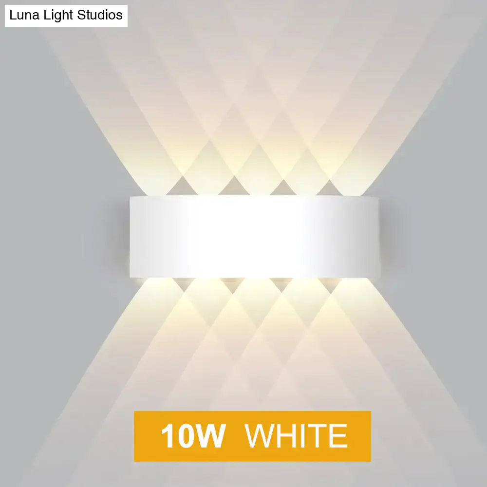 Led Wall Light Outdoor Waterproof Modern Nordic Style Indoor Lamps Living Room Porch Garden Lamp 2W