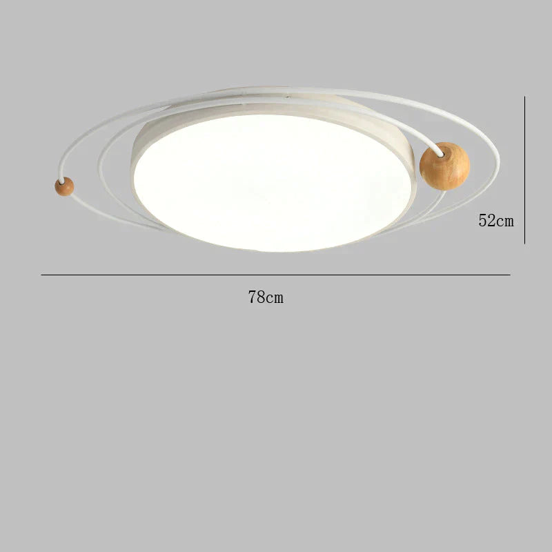 Light In The Bedroom Nordic Minimalist Modern Creative Planet Lights Multicolor Led Ceiling Lamps