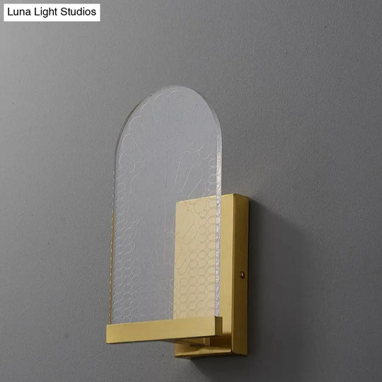 Light Luxury Post-Modern All-Copper Wall Lamp Copper Lamps