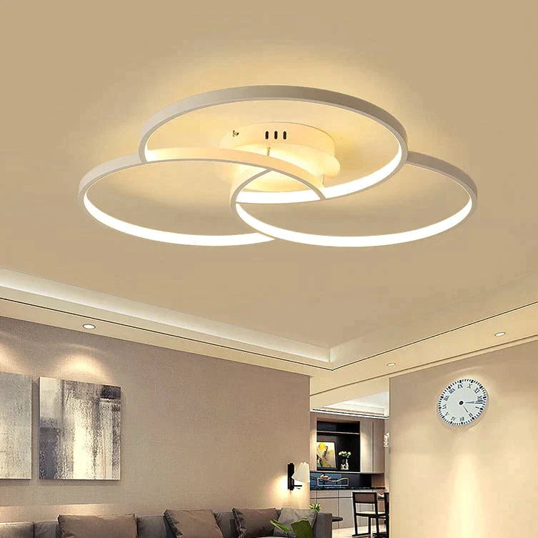 Nordic-Inspired Led Ceiling Lamp - Illuminate Your Living Room Or Bedroom With Elegance And Style