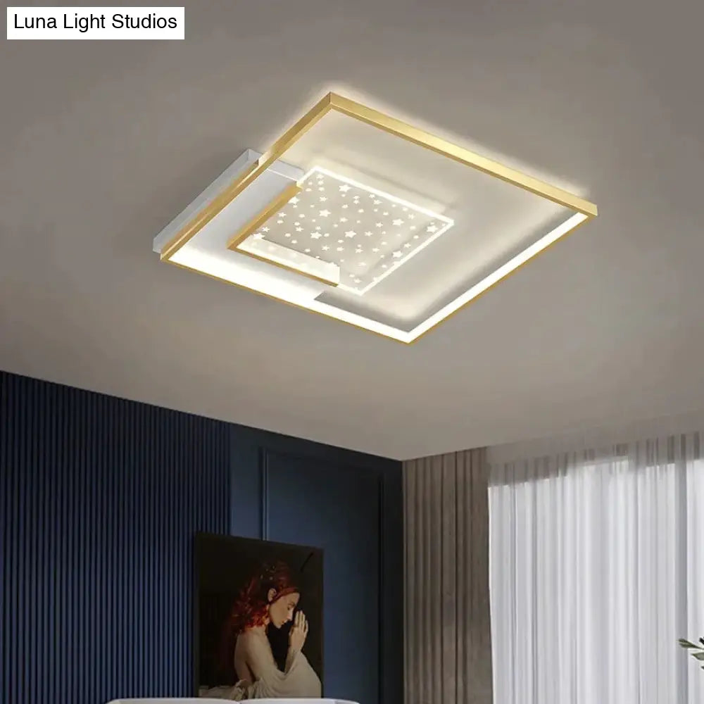 Living Room Lamp Star Ceiling Simple Modern Light Luxury Hall Creative Master Bedroom