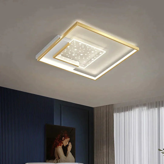 Living Room Lamp Star Ceiling Simple Modern Light Luxury Hall Creative Master Bedroom