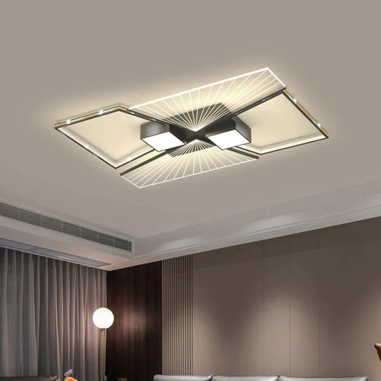 Living Room Led Lamp Modern Simple Atmosphere Bedroom Ceiling Lamp