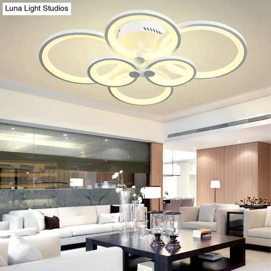 Living Room Led Pendant Lights Bedroom Simple Lamp Atmosphere Home Fashion Creative Personality