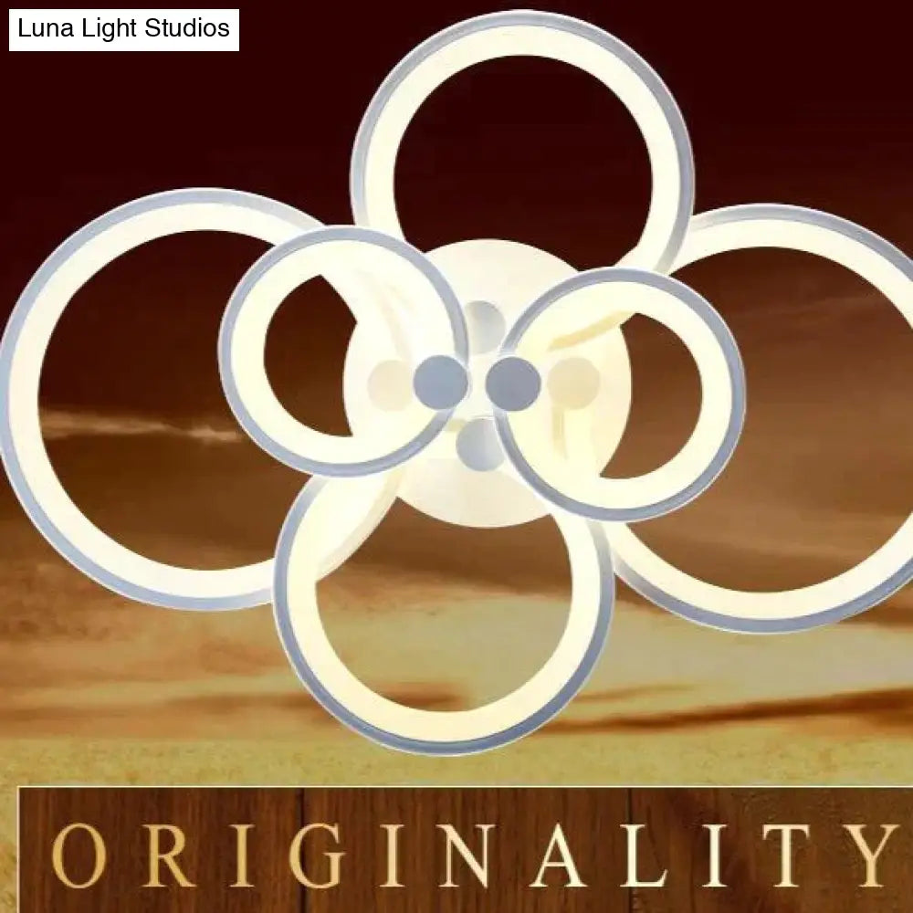 Living Room Led Pendant Lights Bedroom Simple Lamp Atmosphere Home Fashion Creative Personality