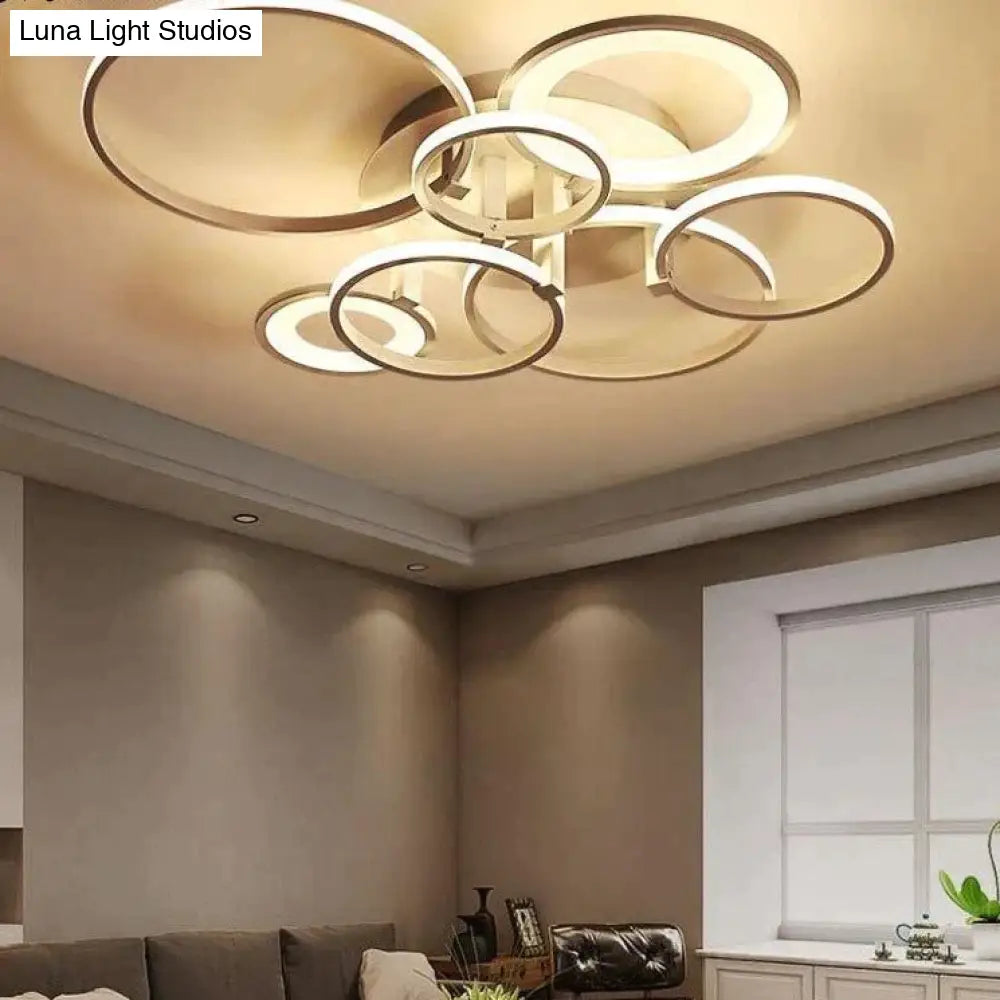 Living Room Led Pendant Lights Bedroom Simple Lamp Atmosphere Home Fashion Creative Personality