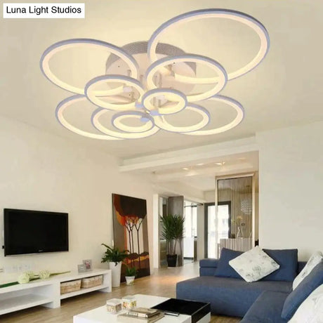 Living Room Led Pendant Lights Bedroom Simple Lamp Atmosphere Home Fashion Creative Personality