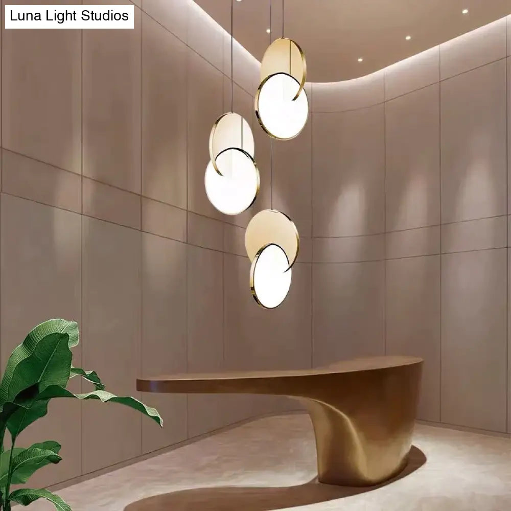 Living Room Light Luxury Chandelier Simple Modern Dining Bar Decoration Led Lighting Creative