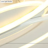 Living Room Main Lamp Atmospheric Hall Lamp Minimalist Circular Ring Indoor Lamp Ceiling Lamp Ceiling