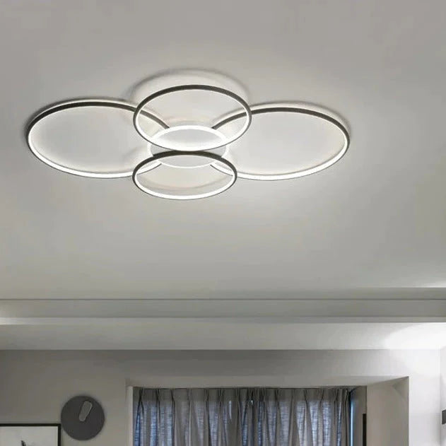 Living Room Main Lamp Atmospheric Hall Lamp Minimalist Circular Ring Indoor Lamp Ceiling Lamp