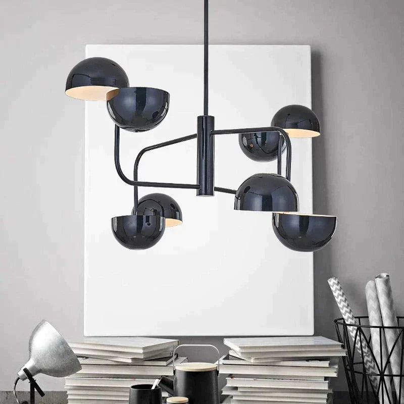Luna - Creative Designer Nordic Scattered Hemisphere Chandelier For Living Room Dining Study Bedroom