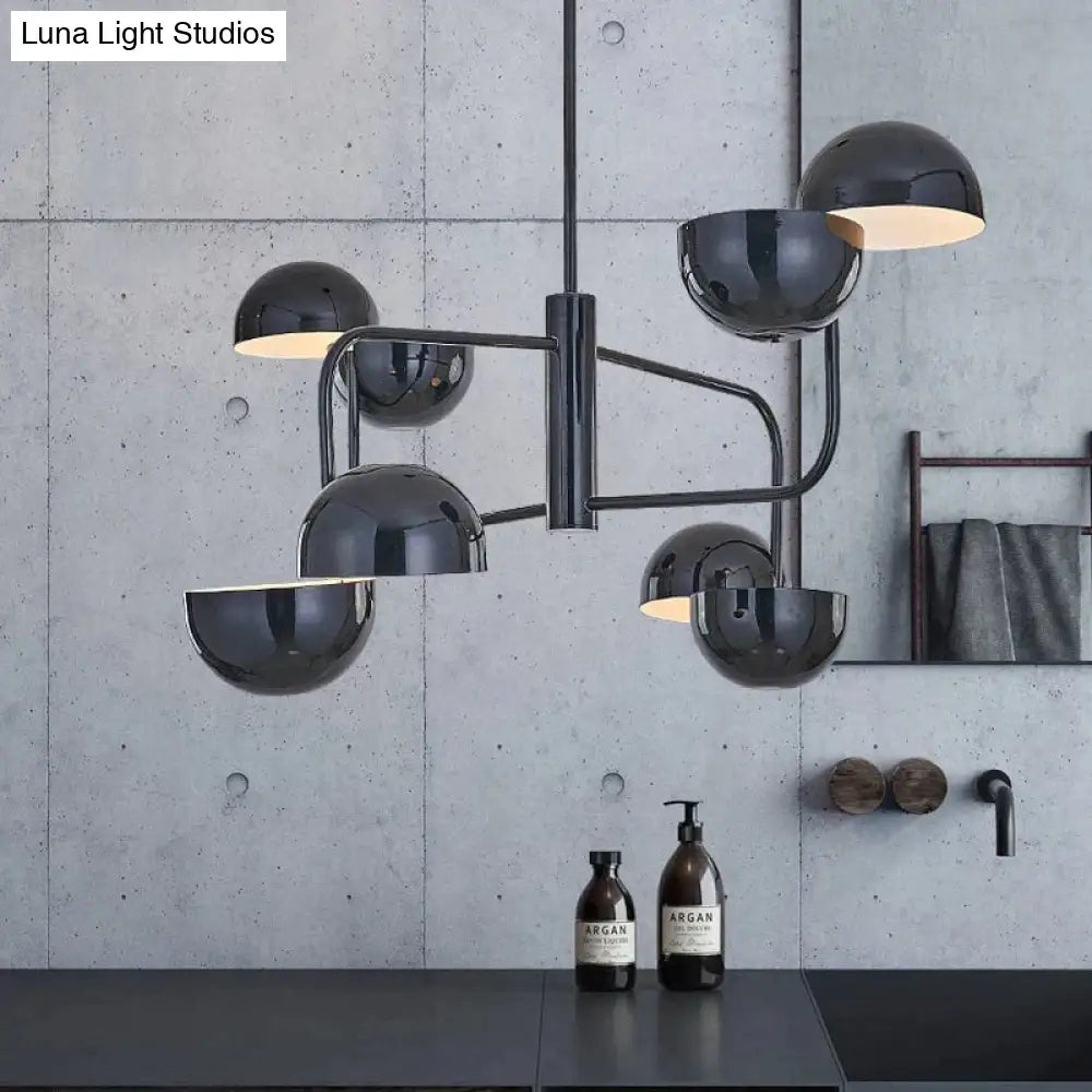 Luna - Creative Designer Nordic Scattered Hemisphere Chandelier For Living Room Dining Study Bedroom