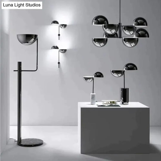 Luna - Creative Designer Nordic Scattered Hemisphere Chandelier For Living Room Dining Study Bedroom