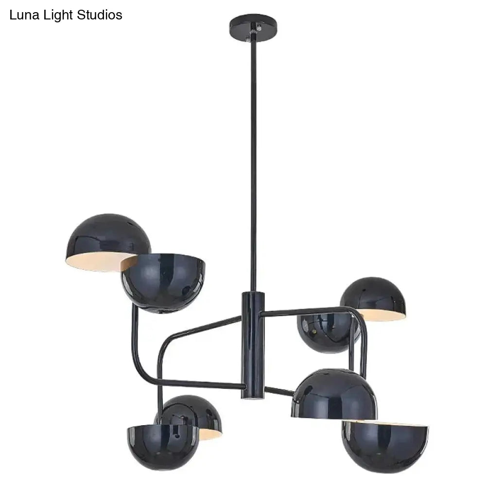 Luna - Creative Designer Nordic Scattered Hemisphere Chandelier For Living Room Dining Study Bedroom