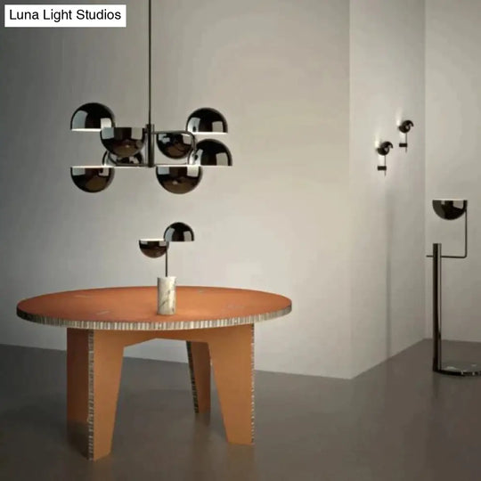 Luna - Creative Designer Nordic Scattered Hemisphere Chandelier For Living Room Dining Study Bedroom