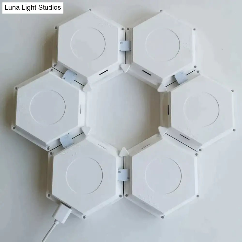 Luna Decor | Hexagon Modular Lights Wall Lamp